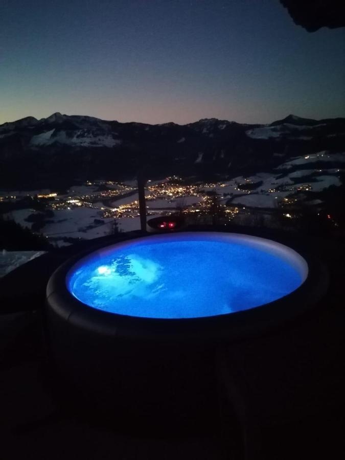 Villa Scheibenwald Huette Kössen Esterno foto