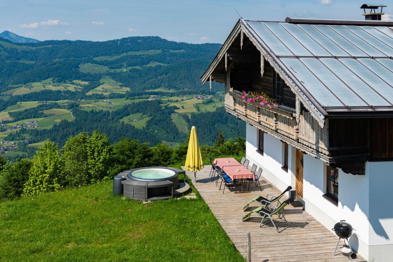 Villa Scheibenwald Huette Kössen Esterno foto